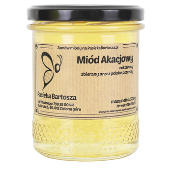 Miód akacjowy 500g