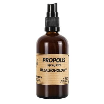 Propolis bezalkoholowy do gardła 100ml