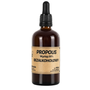 Propolis bezalkoholowy krople 100ml