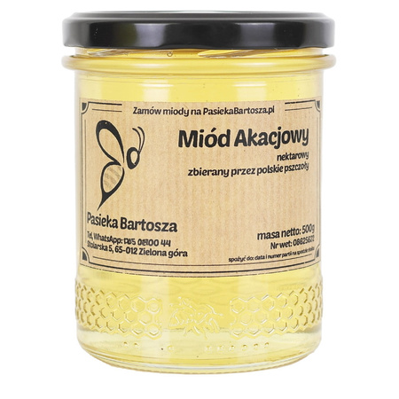 Miód akacjowy 500g