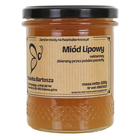 Miód lipowy 500g