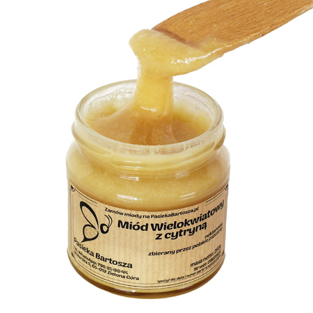 Miód wielokwiatowy z cytryną 250 g