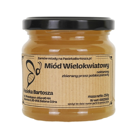 Miód wielokwiatowy 250 g