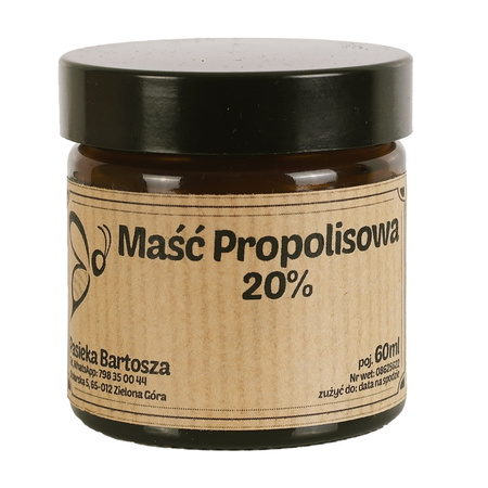 Maść Propolisowa 20%  z Pasieki Bartosza 60ml