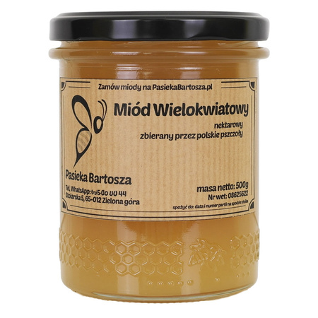 Miód wielokwiatowy 500 g
