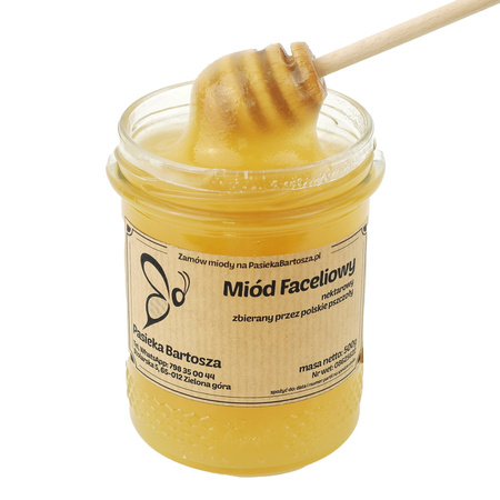 Miód faceliowy 500 g