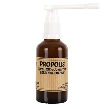 Propolis bezalkoholowy do gardła 50ml