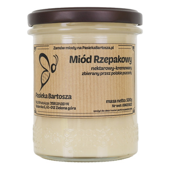 Miód rzepakowy kremowany 500 g