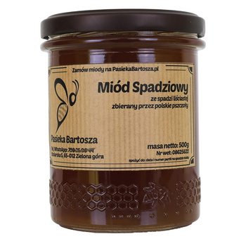 Miód spadziowy ze spadzi liściastej 500 g