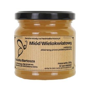 Miód wielokwiatowy 250 g