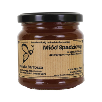 Miód spadziowy ze spadzi liściastej 250 g