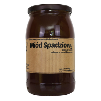 Miód spadziowy ze spadzi liściastej 1200 g