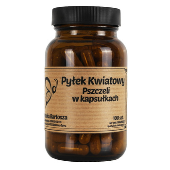 Pyłek kwiatowy pszczeli w kapsułkach