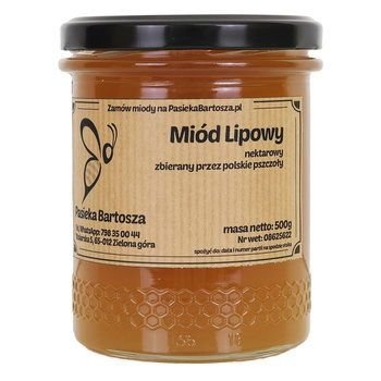 Miód lipowy 500g